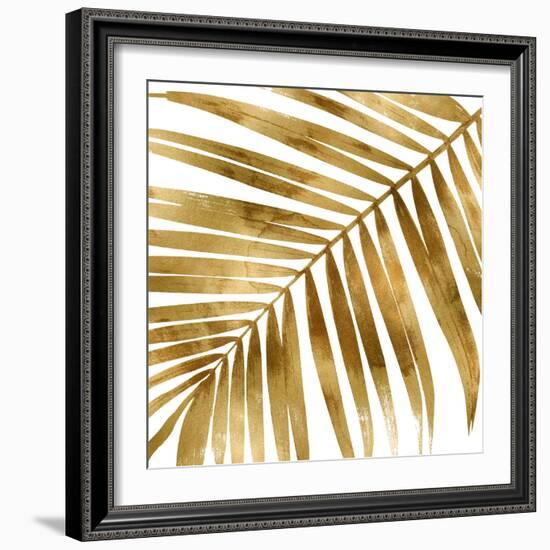 Tropical Gold Palm I-Melonie Miller-Framed Art Print