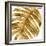 Tropical Gold Palm II-Melonie Miller-Framed Art Print