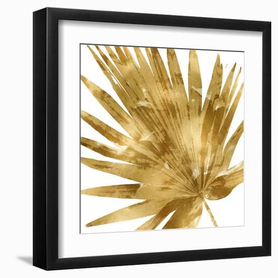 Tropical Gold Palm IV-Melonie Miller-Framed Art Print