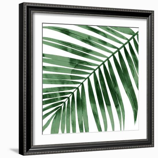 Tropical Green Palm I-Melonie Miller-Framed Art Print