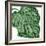 Tropical Green Palm III-Melonie Miller-Framed Art Print