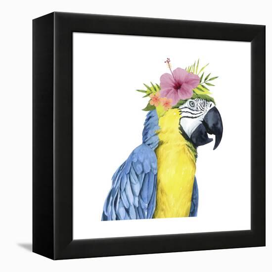 Tropical Halo II-Grace Popp-Framed Stretched Canvas