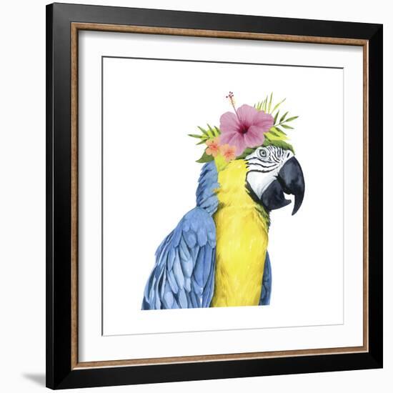 Tropical Halo II-Grace Popp-Framed Art Print