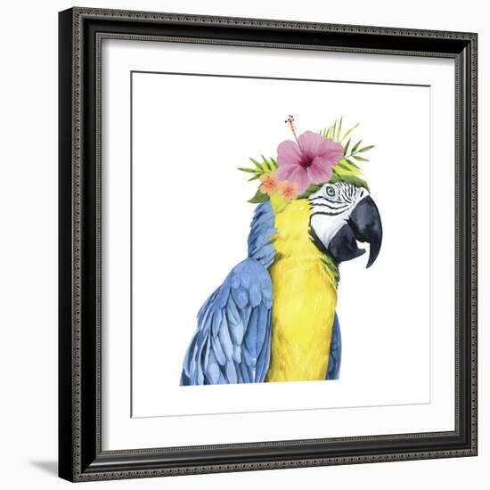 Tropical Halo II-Grace Popp-Framed Art Print