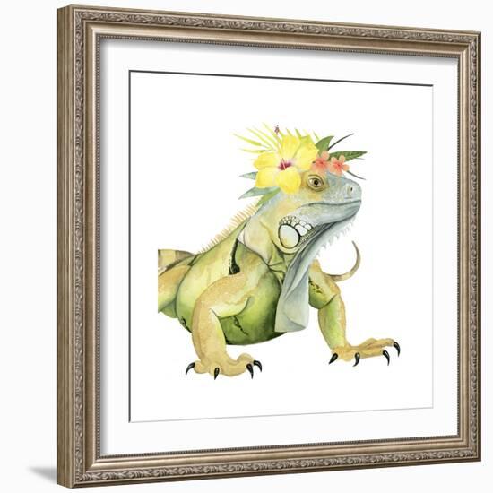 Tropical Halo IV-Grace Popp-Framed Art Print