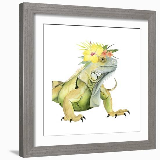 Tropical Halo IV-Grace Popp-Framed Art Print