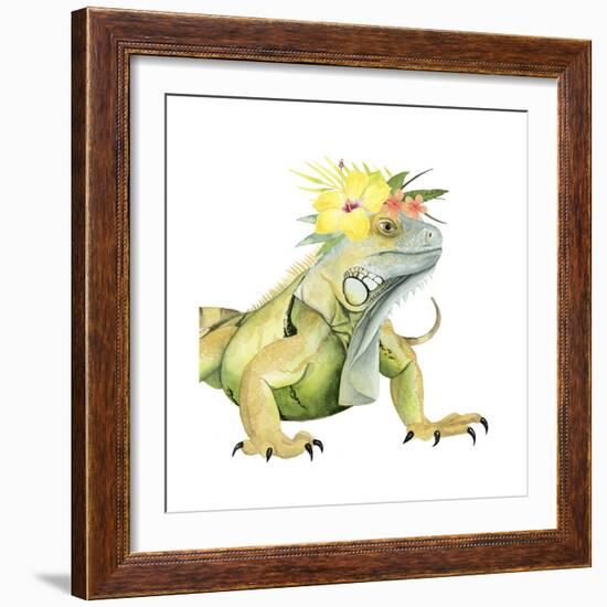 Tropical Halo IV-Grace Popp-Framed Art Print