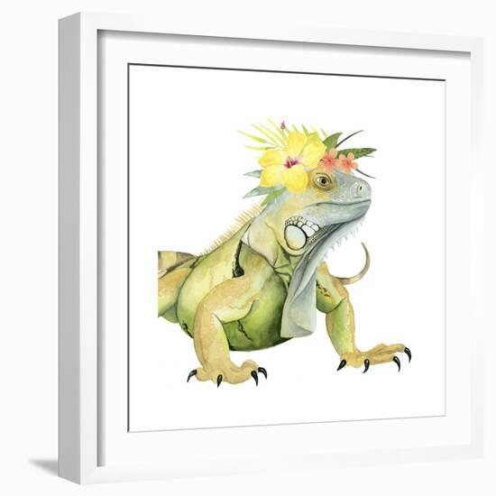 Tropical Halo IV-Grace Popp-Framed Art Print