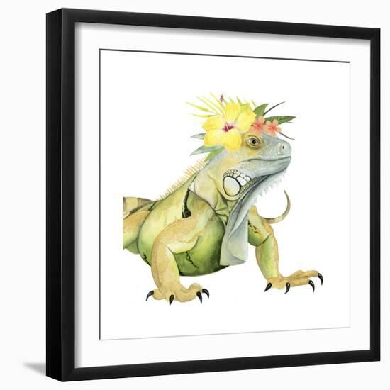 Tropical Halo IV-Grace Popp-Framed Premium Giclee Print