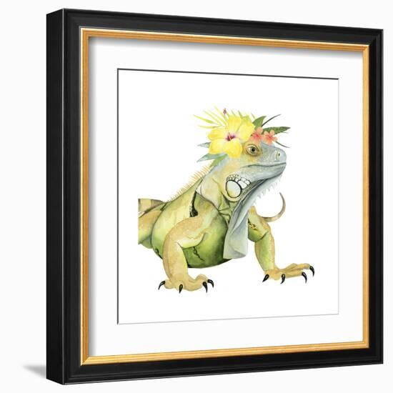 Tropical Halo IV-Grace Popp-Framed Art Print