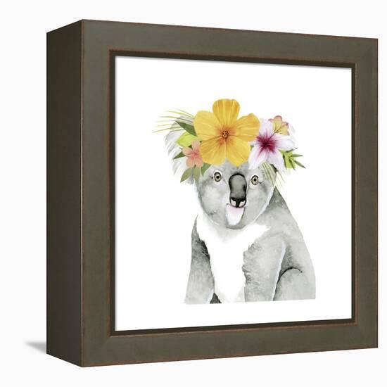 Tropical Halo VII-Grace Popp-Framed Stretched Canvas