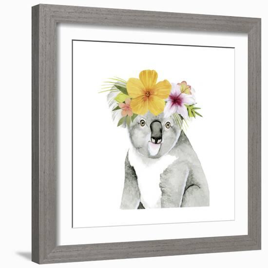 Tropical Halo VII-Grace Popp-Framed Art Print