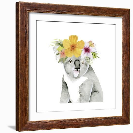 Tropical Halo VII-Grace Popp-Framed Art Print