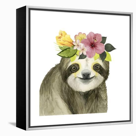 Tropical Halo VIII-Grace Popp-Framed Stretched Canvas