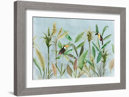 Tropical Heaven-Lily K-Framed Art Print