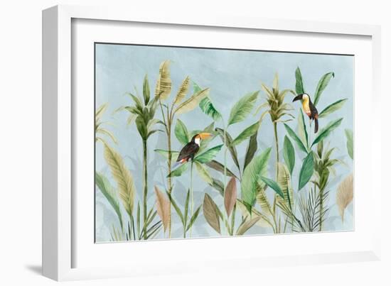 Tropical Heaven-Lily K-Framed Art Print