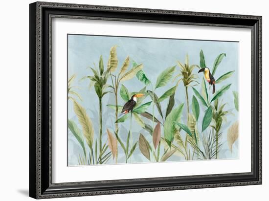 Tropical Heaven-Lily K-Framed Art Print