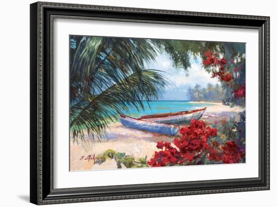 Tropical Hideaway-Nenad Mirkovich-Framed Art Print