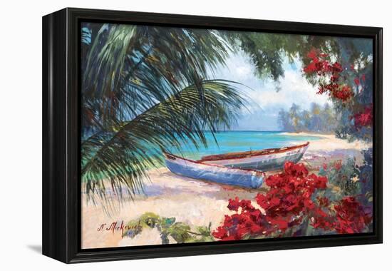 Tropical Hideaway-Nenad Mirkovich-Framed Stretched Canvas