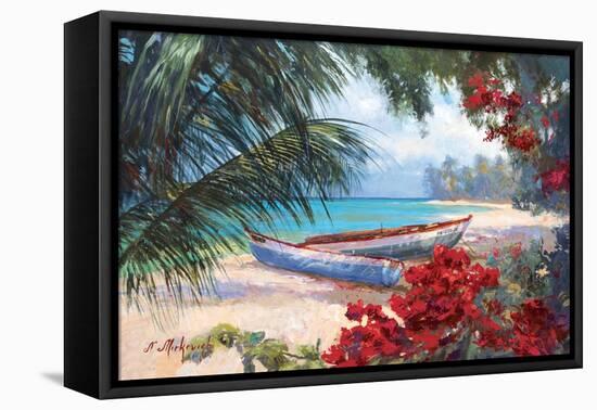 Tropical Hideaway-Nenad Mirkovich-Framed Stretched Canvas