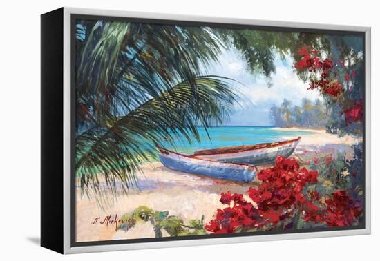 Tropical Hideaway-Nenad Mirkovich-Framed Stretched Canvas