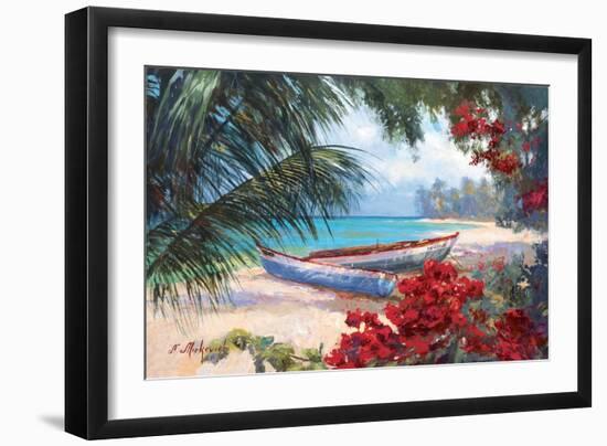 Tropical Hideaway-Nenad Mirkovich-Framed Premium Giclee Print