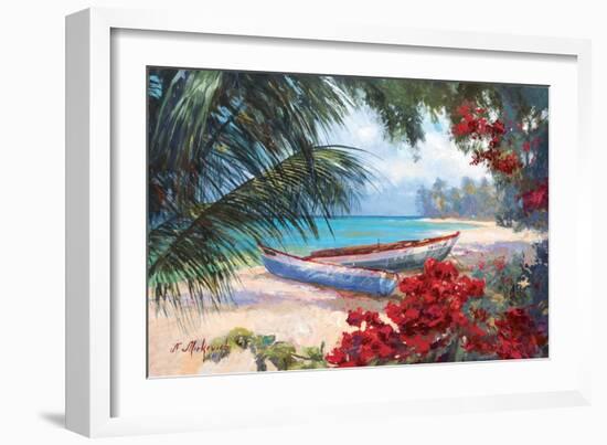 Tropical Hideaway-Nenad Mirkovich-Framed Premium Giclee Print