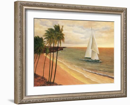 Tropical Holiday-Diane Romanello-Framed Art Print