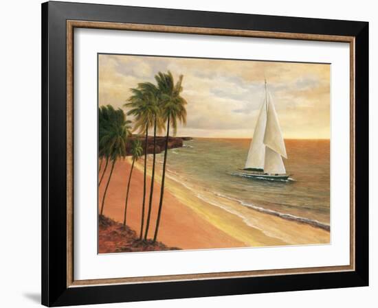 Tropical Holiday-Diane Romanello-Framed Art Print