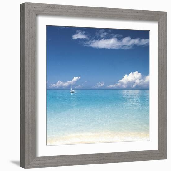 Tropical Horizons I-Adam Brock-Framed Giclee Print