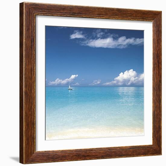 Tropical Horizons I-Adam Brock-Framed Giclee Print