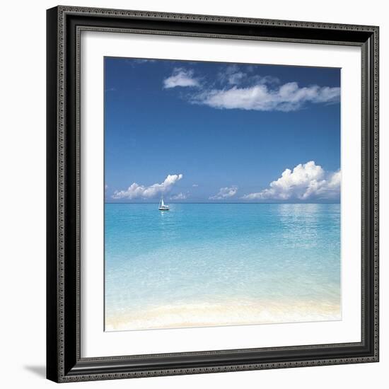 Tropical Horizons I-Adam Brock-Framed Giclee Print