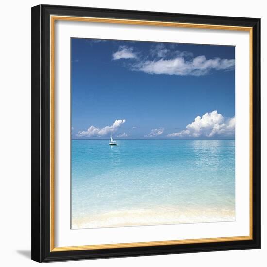 Tropical Horizons I-Adam Brock-Framed Giclee Print