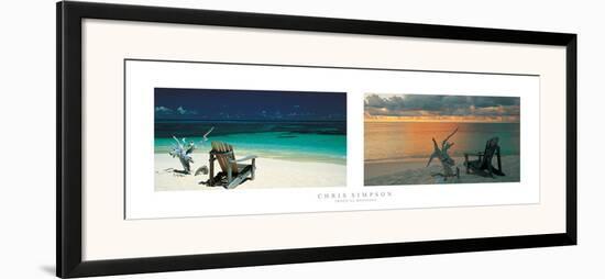 Tropical Horizons-Chris Simpson-Framed Giclee Print