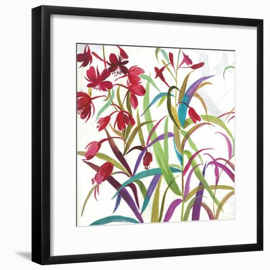 Tropical I-Asia Jensen-Framed Art Print