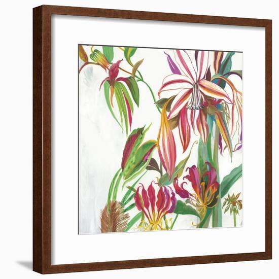 Tropical III-Asia Jensen-Framed Art Print