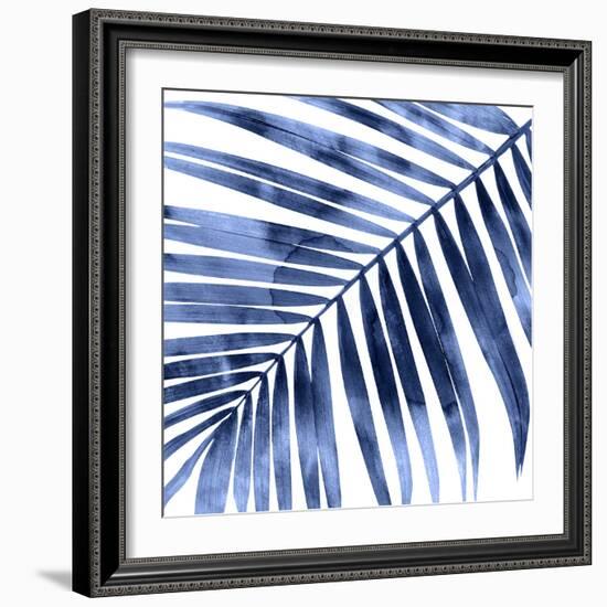 Tropical Indigo Palm I-Melonie Miller-Framed Art Print