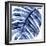 Tropical Indigo Palm II-Melonie Miller-Framed Art Print