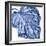 Tropical Indigo Palm III-Melonie Miller-Framed Art Print