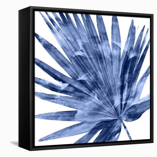 Tropical Indigo Palm IV-Melonie Miller-Framed Stretched Canvas