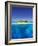 Tropical Island and Lagoon in Maldives, Indian Ocean, Asia-Sakis Papadopoulos-Framed Photographic Print