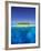 Tropical Island and Lagoon in Maldives, Indian Ocean, Asia-Sakis Papadopoulos-Framed Photographic Print