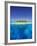 Tropical Island and Lagoon in Maldives, Indian Ocean, Asia-Sakis Papadopoulos-Framed Photographic Print