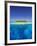 Tropical Island and Lagoon in Maldives, Indian Ocean, Asia-Sakis Papadopoulos-Framed Photographic Print