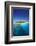 Tropical Island and Lagoon, Maldives, Indian Ocean, Asia-Sakis Papadopoulos-Framed Photographic Print