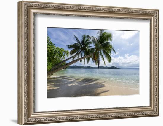 Tropical Island Beach at Matangi Island Resort, Vanua Levu, Fiji, Pacific-Louise Murray-Framed Photographic Print