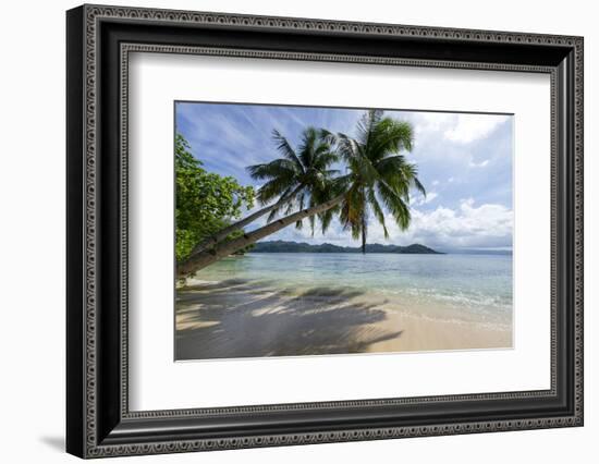 Tropical Island Beach at Matangi Island Resort, Vanua Levu, Fiji, Pacific-Louise Murray-Framed Photographic Print