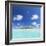 Tropical island, South Male Atoll, Kaafu Atoll, Maldives-Ian Trower-Framed Photographic Print