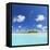 Tropical island, South Male Atoll, Kaafu Atoll, Maldives-Ian Trower-Framed Premier Image Canvas