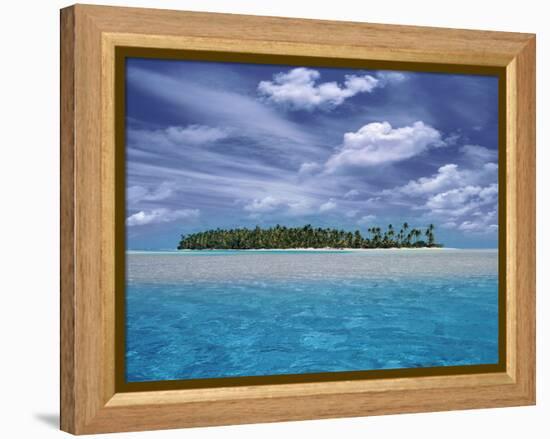 Tropical Island-Bill Ross-Framed Premier Image Canvas